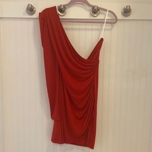 FLASH SALE - Ruched One-Shoulder Bodycon Dress